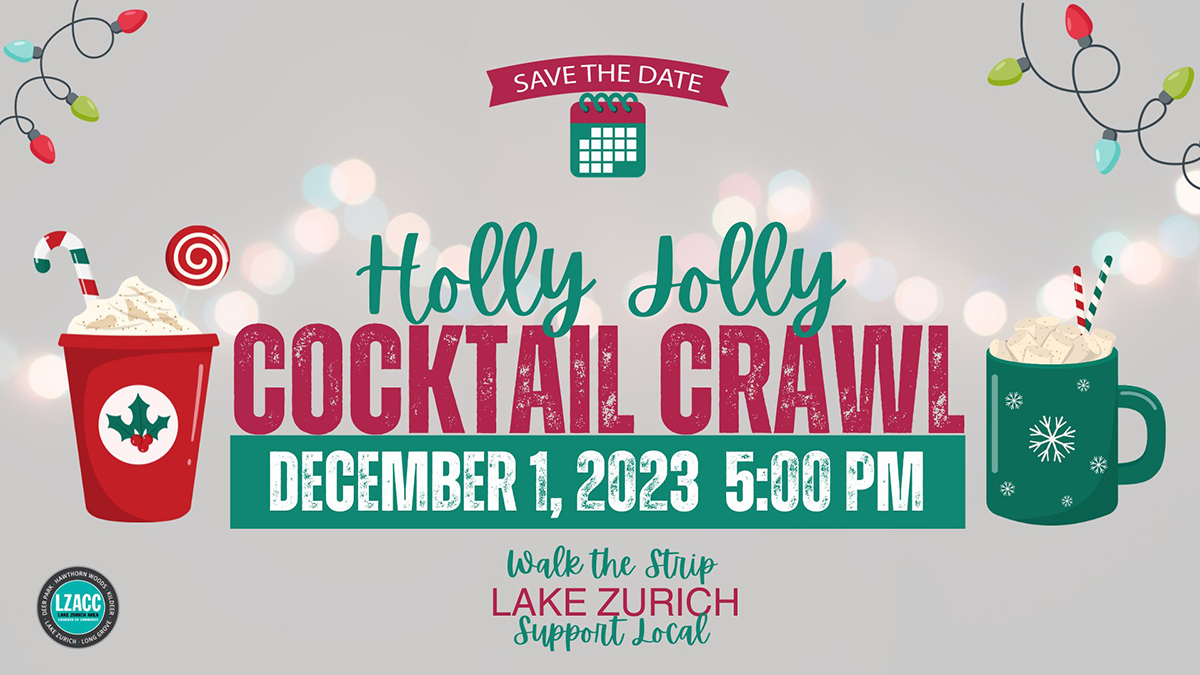 Holly Jolly Cocktail Crawl in Lake Zurich